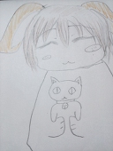 猫好きうさぎ