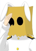 袋のウサギ