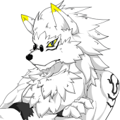 エゾ銀狼