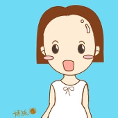 高額頭妹紙