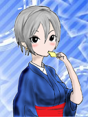 雪ネコ