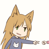 おきつね（(；´Д｀)）