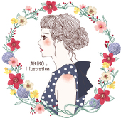 AKIKO。イラスト