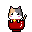 仔猫と茶碗