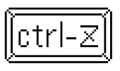 Ctrl-Z