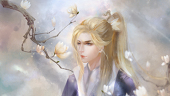 温酒对灯花