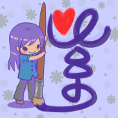 purple