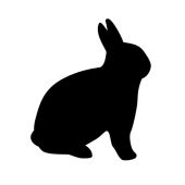 ものくろうさぎ