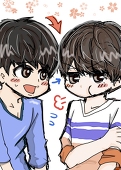 青いエプロン