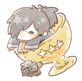 てる