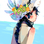 水藍桃