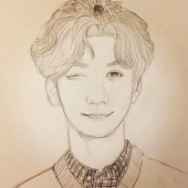 今天也是李宰镇的画笔