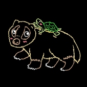 あなぐまのす