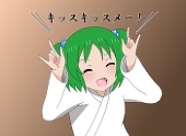 緑髪のリボンさん
