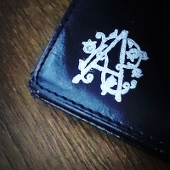 緑葉 藍花