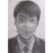 お絵描き練習中こーすけ