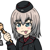 灰色服のプリン