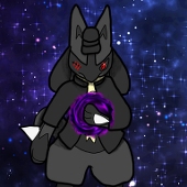 ダーク絵師　闇ルカリオ