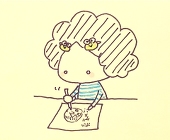 ふわふわアフロ
