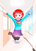 オレンジ3つ分