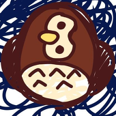 板チョコふくろう