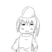ややナナメ