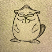 海狸　丸尾