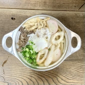 鍋焼きうどん。