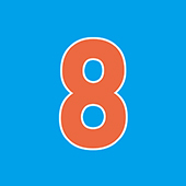 ８文字(はちもじ)