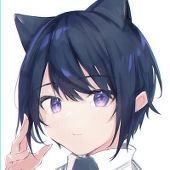 紺色どーなつ