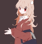 絵を描ける狐