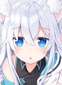 モノクロ狐