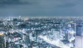 曇天の朝