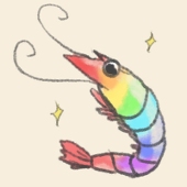 七色エビ
