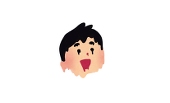 あがァ