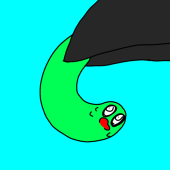 ついばまれた虫