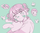 □　