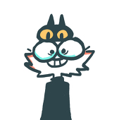 悪DEMON魔CAT猫