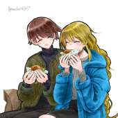 まえですと