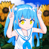 青い精霊と星の光