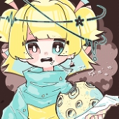 帽子かぶる