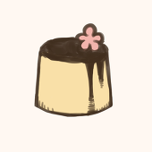 桜プリン