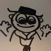 大笑