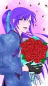 美朱夜空