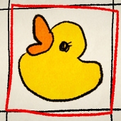 アヒルのおもちゃ