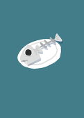 魚の骨