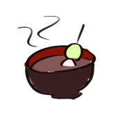 おしるこだんご