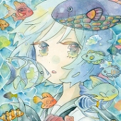 こまこ【水彩作家】