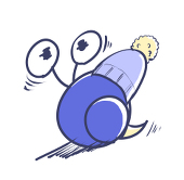 でででん