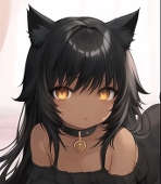 黒猫カロン